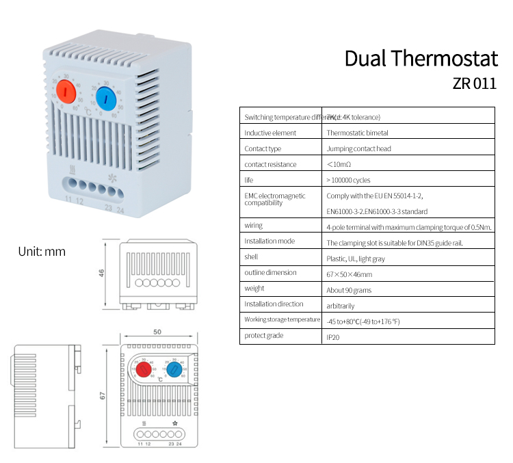 ZR 011 Parametertabelle