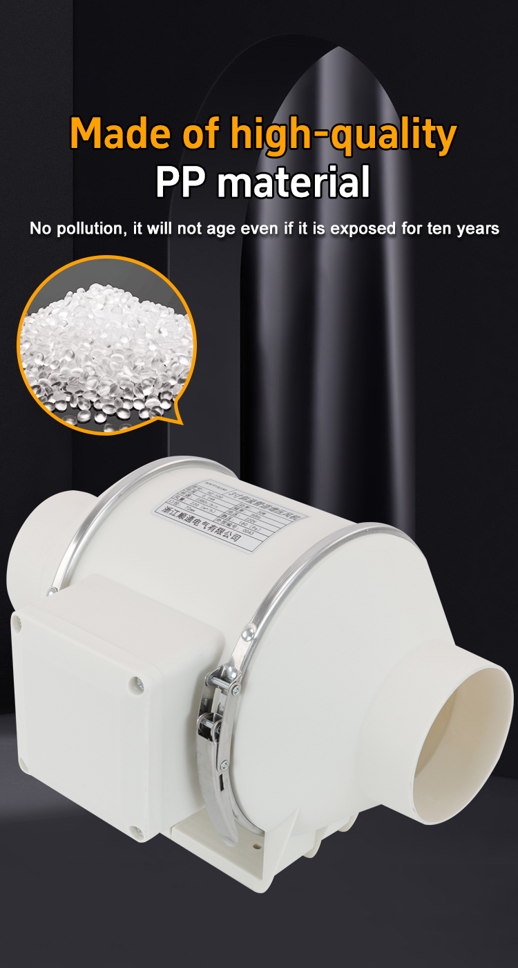 ST-100 Schr&auml;gfluss Pipeline Booster L&uuml;fter 