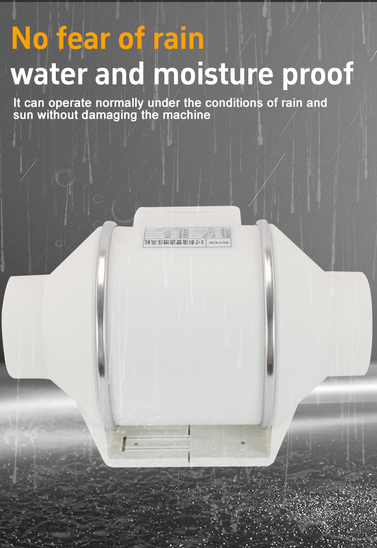 ST-100 Schr&auml;gfluss Pipeline Booster-L&uuml;fter