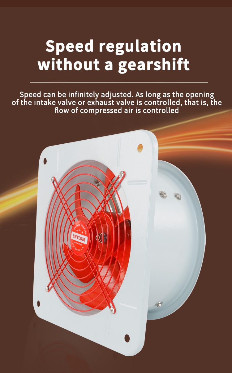 12-28 Zoll energiesparend und mit niedrigem BFAG explosionssicherer pneumatischer axialer Str&ouml;mungsl&uuml;fter 