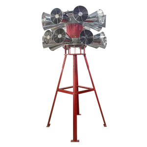 Vertikaler Dual -Kopf -Alarm mit Klammer großer Alarm