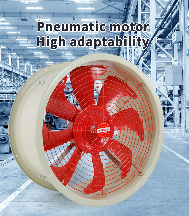 CBF Explosionssicherer pneumatischer axialer Flussl&uuml;fter