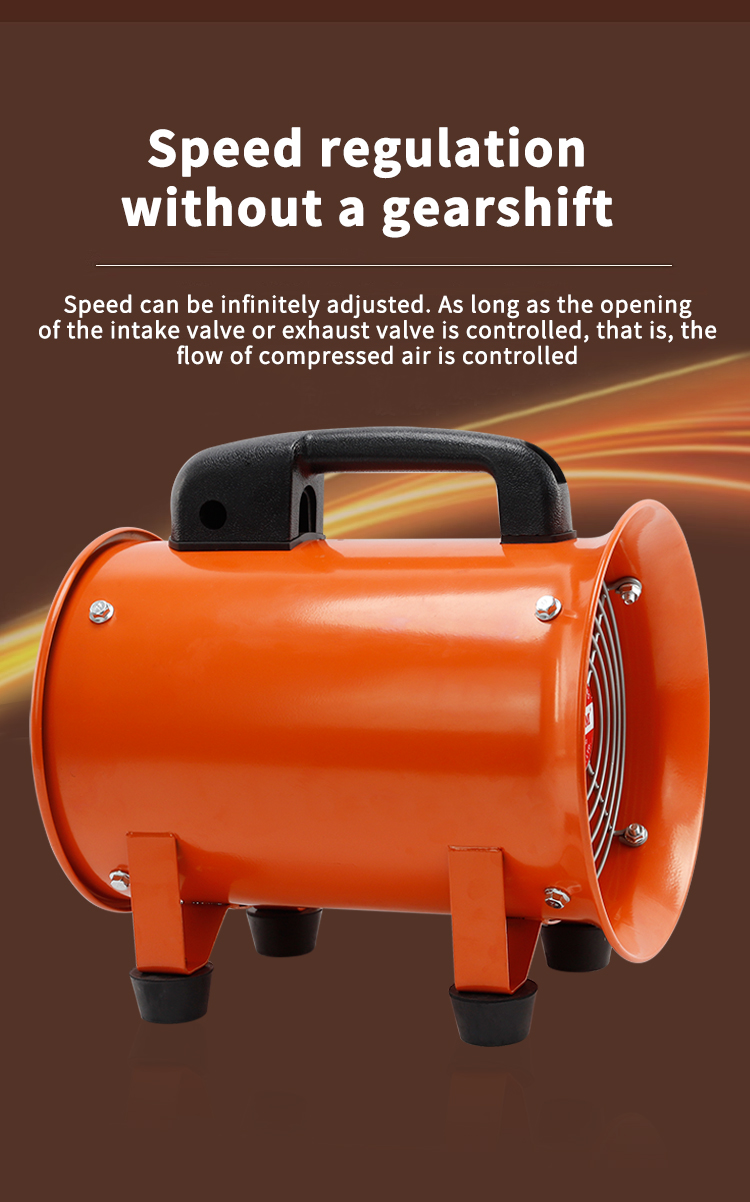 BTF-II-200 explosion-proof Pneumatischer axialer Str&ouml;mungsl&uuml;fter 