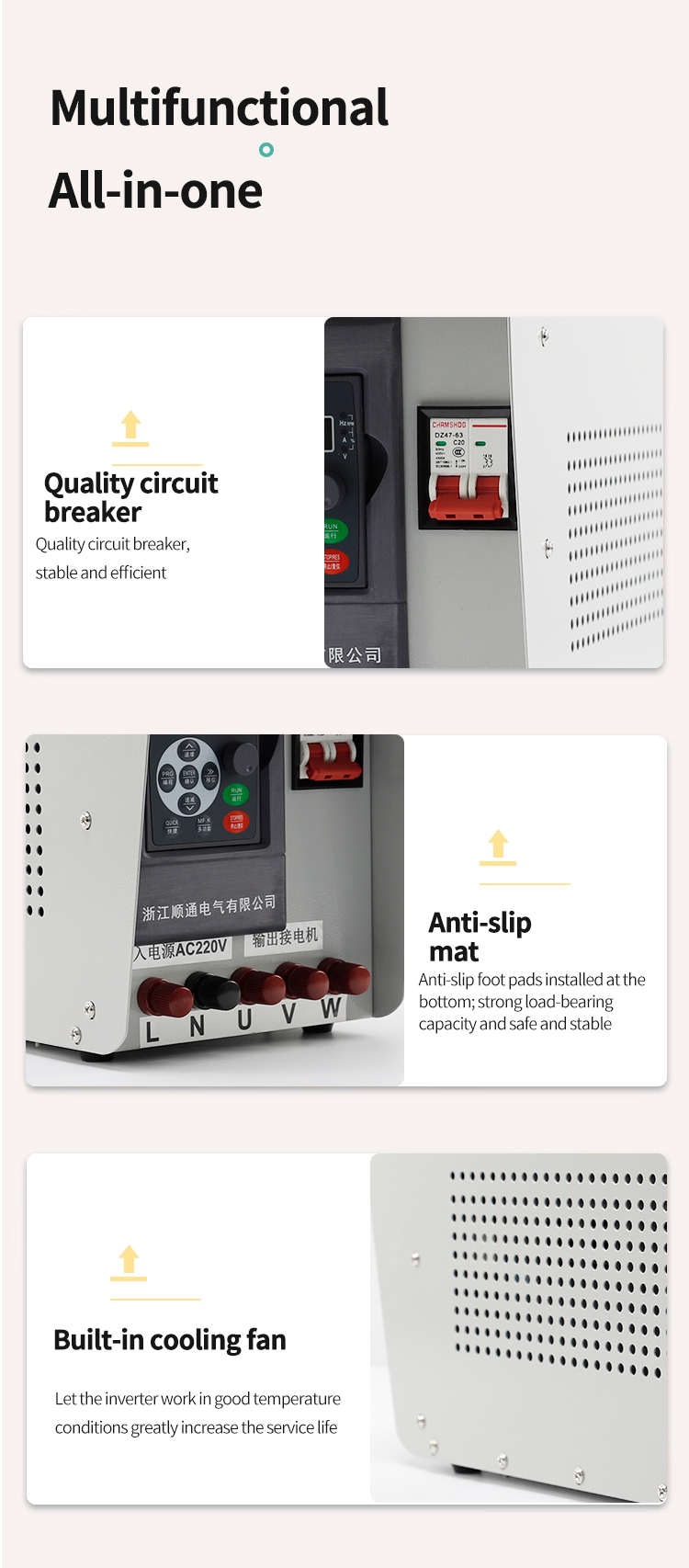 MEBLERSPEKIFISCHER WANDERTERTRANTERATER Multifunktioneller Frequenzwandler