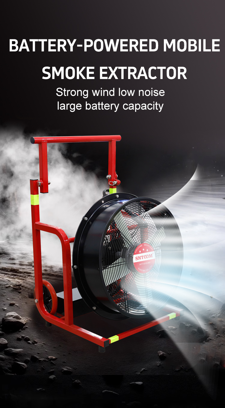 ST-YYD1.8/5.3-14 Tragbarer Rauchextraktor 