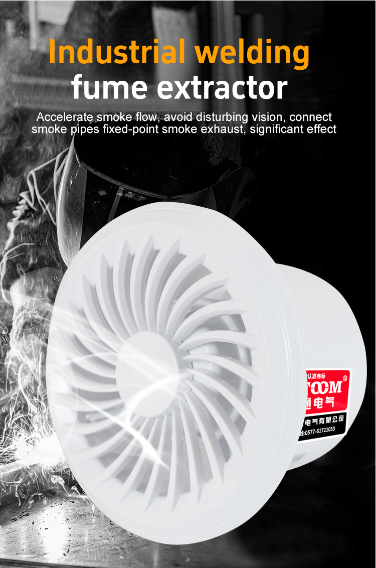 Wandmontierter Abgabl&uuml;fter 